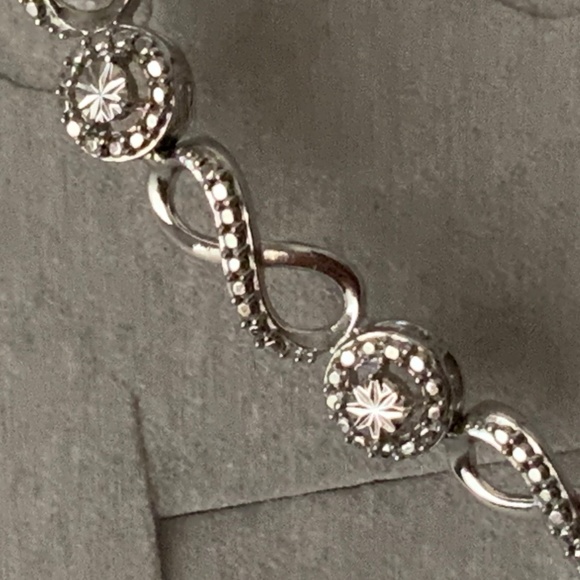 ZALES Bracelet in Sterling Silver 7.5” NWT - Picture 3 of 7